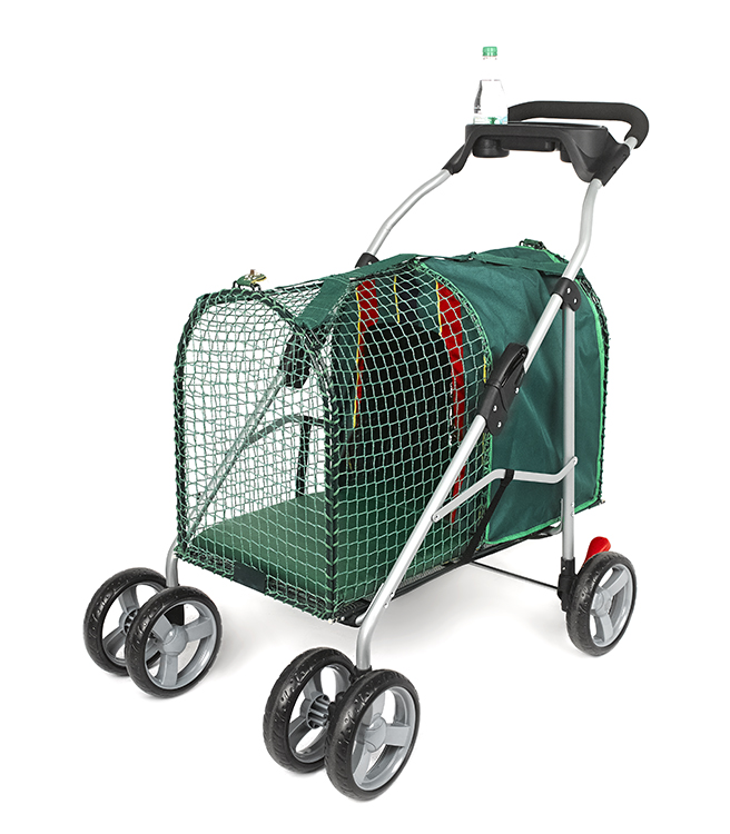 Pet Gear Stroller Emerald. Коляска для котов на лето без сетки.